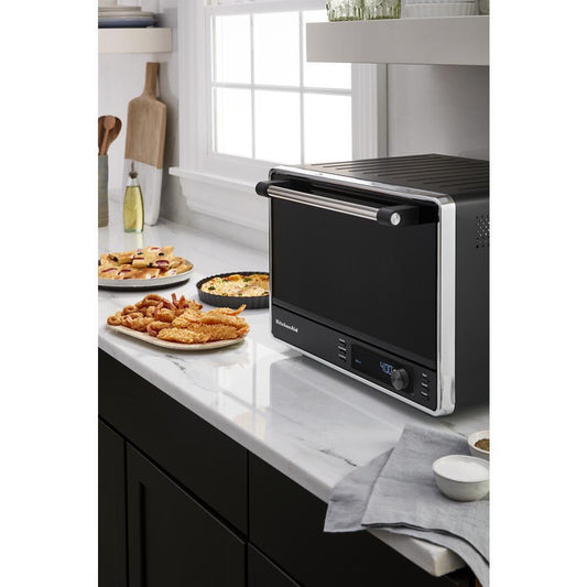 Kitchenaid KCO224BM Dual Convection Countertop Oven with Air Fry and Temperature Probe