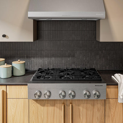 KCGK936TSS KitchenAid® 36-inch 6-Burner Gas Commercial-Style Rangetop