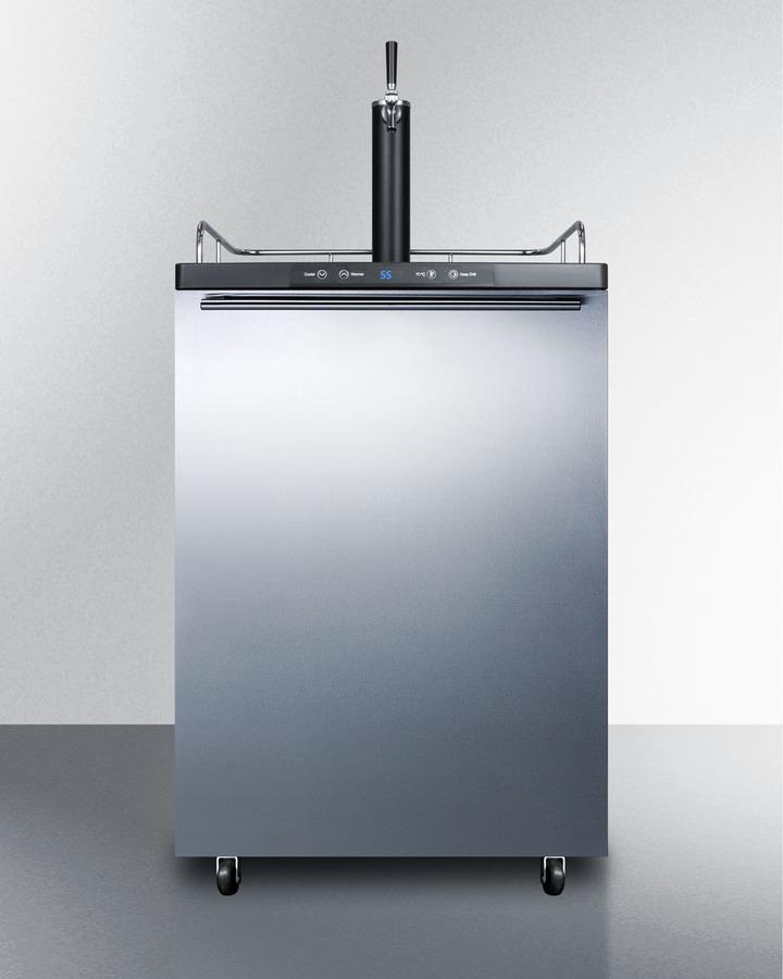 Summit SBC635MSSHH 24" Wide Kegerator