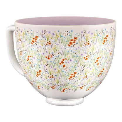 Kitchenaid KSM2CB5WF 5 Quart Wildflower Ceramic Bowl