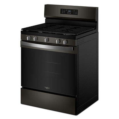 Whirlpool WFGS4530SV 30-inch Gas Range with Air Cooking Technology and Steam Clean