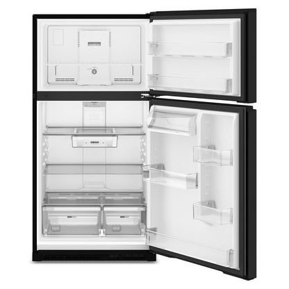 WRTX5421TB Whirlpool® 32.8-inch Wide Top Freezer Refrigerator with Total Coverage Cooling- 21.3 Cu. Ft.