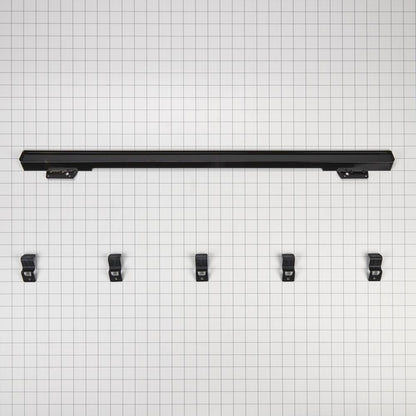 Kitchenaid W10837578 30" Built-In Range Flush Installation Trim Kit, Black, fits JJW3430DB and JJW3830DB