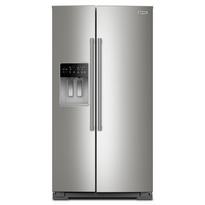 Maytag MRSC6636RZ 36-inch Wide Counter-Depth Side-by-Side Refrigerator with Arctic Blue Interior - 20.8 Cu. Ft.