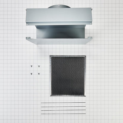 Kitchenaid W11430939 Range Wall Hood Charcoal Filter Recirculation Kit - Silver
