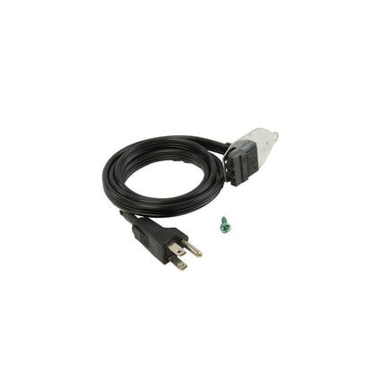 Whirlpool W11740449 EZ Connect Garbage Disposal Power Cord. 3'Length, 120V, 3 wire