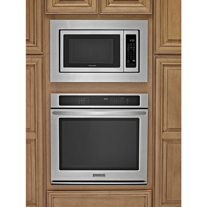 Kitchenaid MK2160AS 30 in. Microwave Trim Kit for 1.6 cu. ft. Countertop Microwave Oven