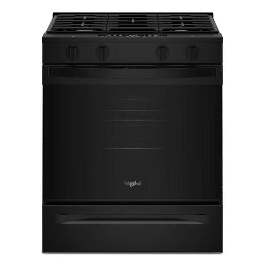 Whirlpool WSGS3330TB 30-inch Gas Range with No Preheat Mode and Slow Cook