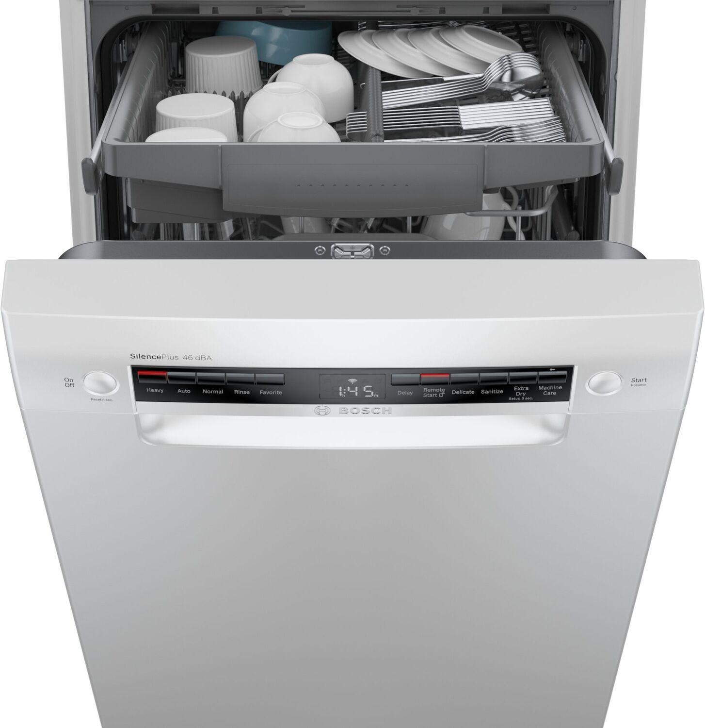 Bosch SPE53C52UC 300 Series Dishwasher 17 3/4" White