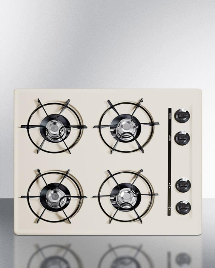 Summit SNL03P 24" Wide 4-burner Gas Cooktop