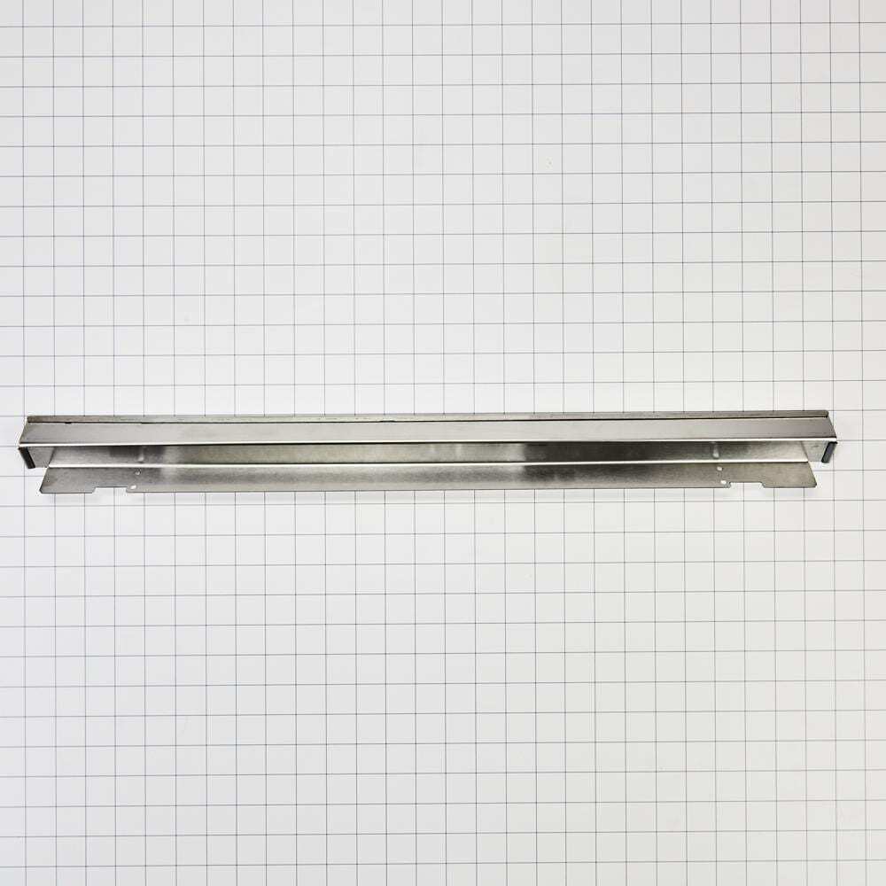 Whirlpool W10752698 27" Microwave Vent Trim Kit, Stainless Steel, with trim pieces and deflector shield, fits KMBP107ESS