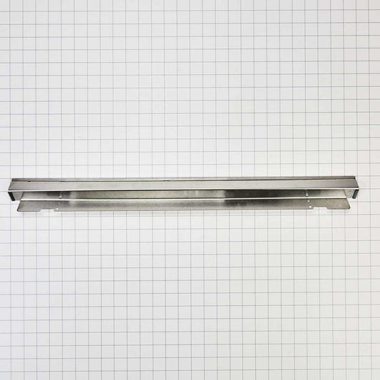 Whirlpool W10752698 27" Microwave Vent Trim Kit, Stainless Steel, with trim pieces and deflector shield, fits KMBP107ESS