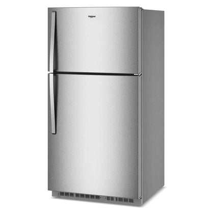 WRTX7421TZ Whirlpool® 32.8-inch Wide Top Freezer Refrigerator with Total Coverage Cooling- 21.3 Cu. Ft.