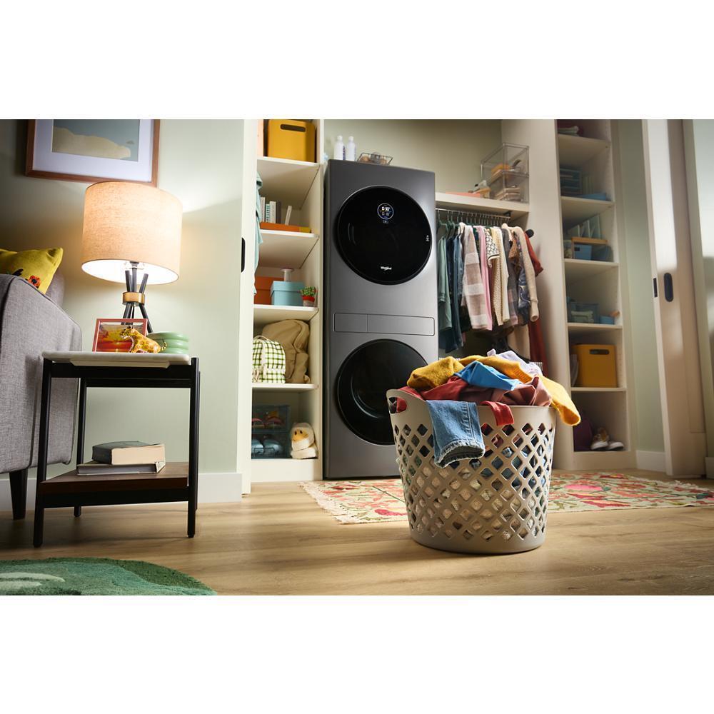 Whirlpool WFH5424SJ Compact ENERGY STAR® Ventless Heat Pump Laundry Tower with 2.7-cu ft Washer and Electric 4.3-cu ft Dryer