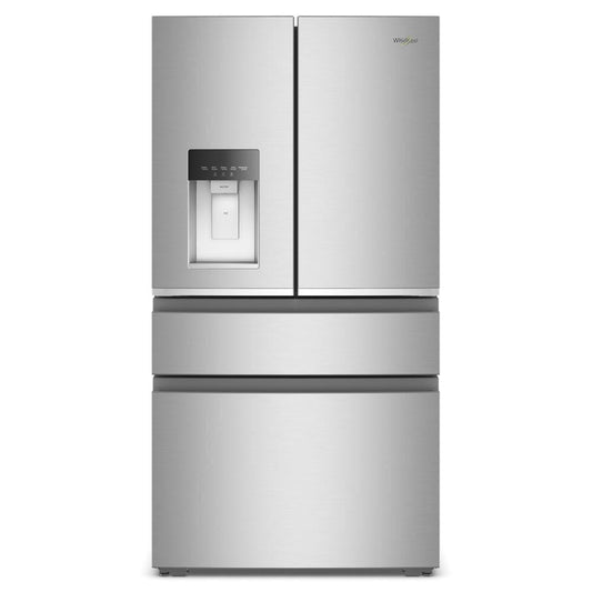 Whirlpool WRMC7036RZ 36-inch Wide True Counter Depth 4-Door French Door Refrigerator - 22 cu. ft.