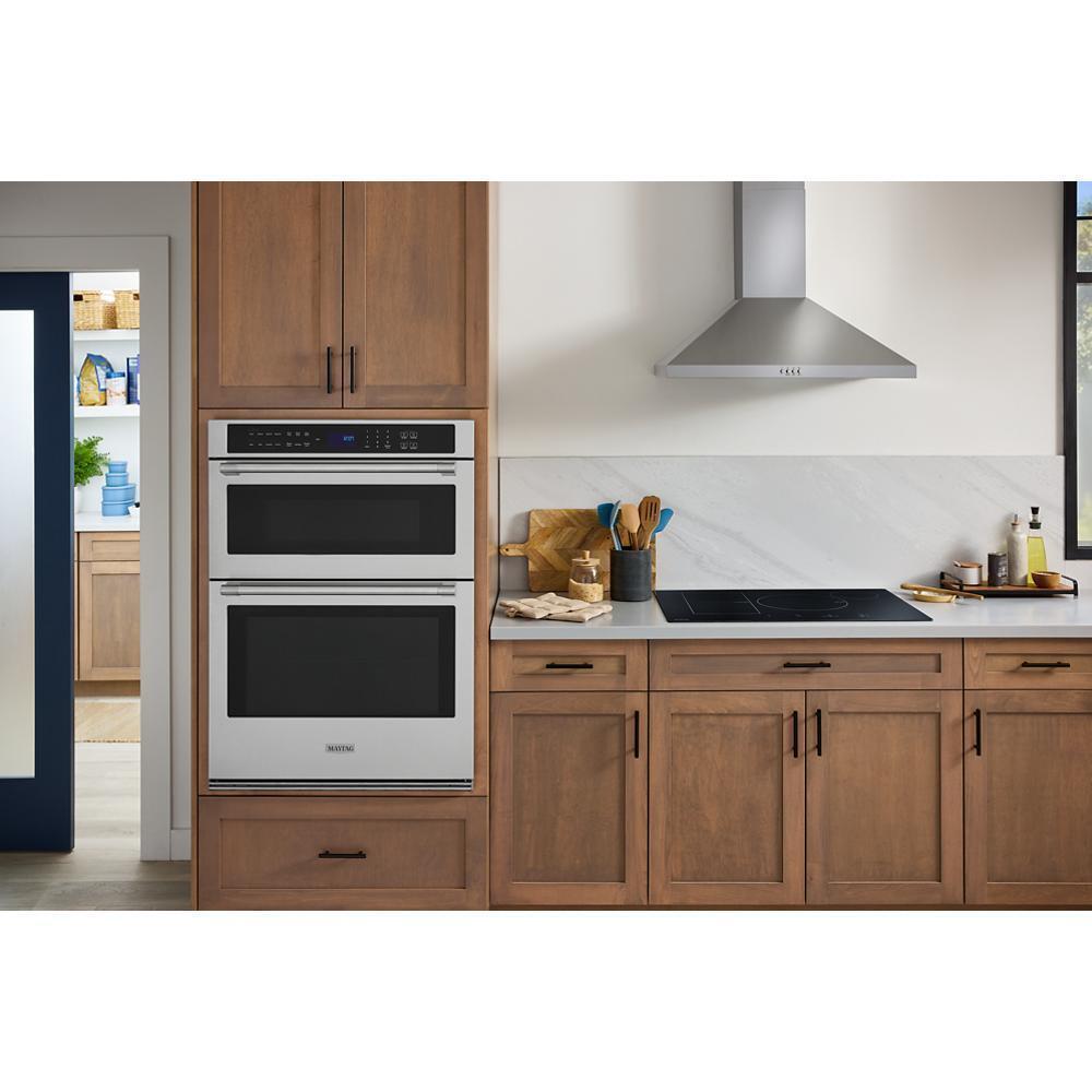Maytag MOEC4030TZ 30-Inch Wide Wall Oven Microwave Combo with EvenAir™ True Convection System - 6.4 Cu. Ft.