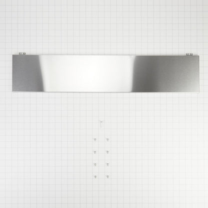 Whirlpool W10490327 30"L x 6"H Range Hood Rear Panel Liner, for UXL5430BSS model