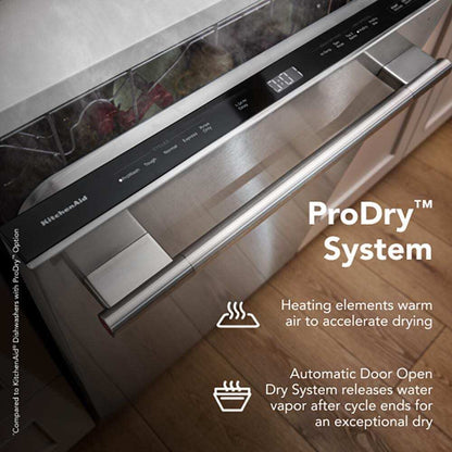 KDTS464SPS KitchenAid® 360(degree) Max Jets™ Third Rack Dishwasher with 90-Minute Normal Cycle