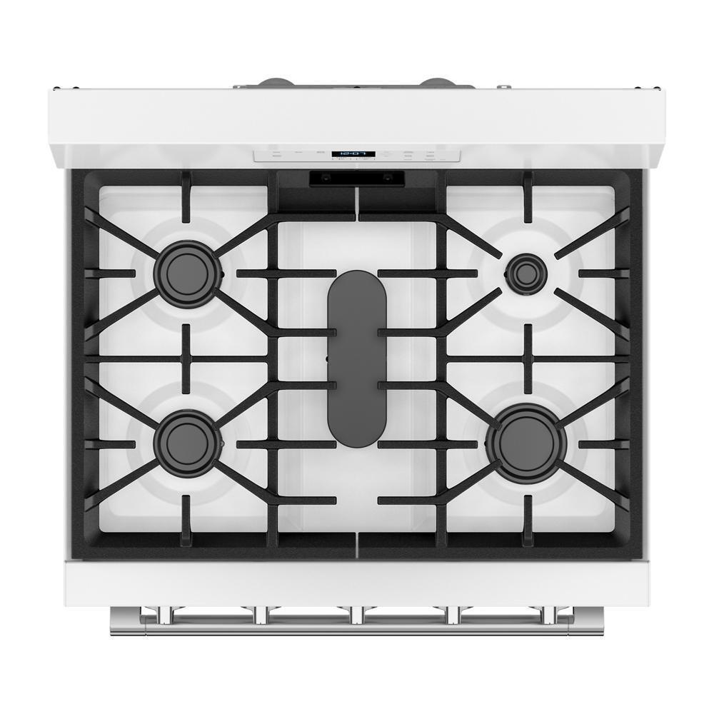 Maytag MFGS4030RW 30-Inch Wide Gas Range With Steam Clean - 5.0 cu. ft.