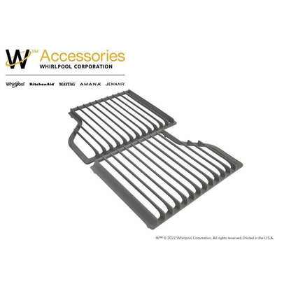 Whirlpool W10594440 Wetstone Grate for Whirlpool 30-IN, 4-Burner Ranges