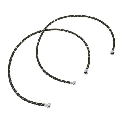Kitchenaid 8212487RP 5' Braided washer fill hoses with 2 female connections - 2 pack