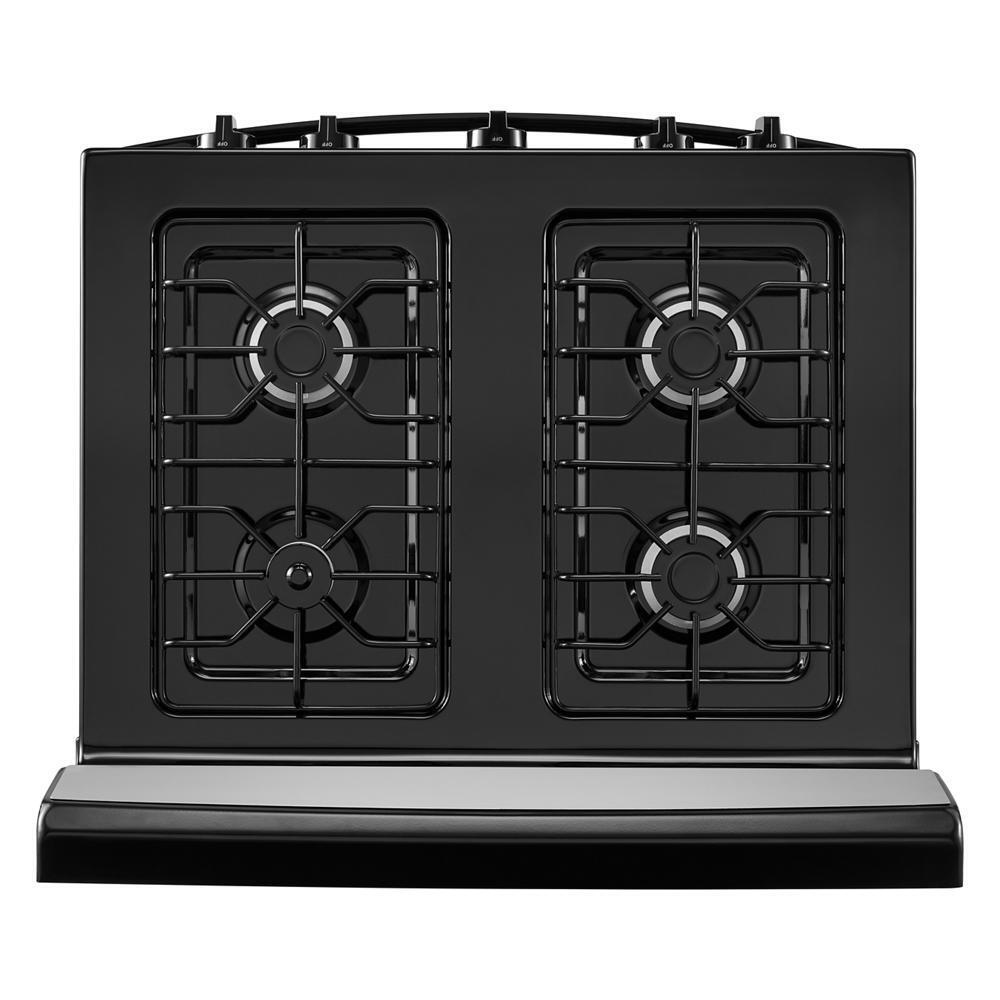 AGR4203MNS Amana® 30-inch Gas Range with Easy-Clean Glass Door