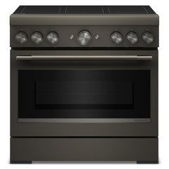 Kitchenaid KFIS936SBE 36-Inch 6-Element Induction Freestanding Commercial-Style Range with Air Fry