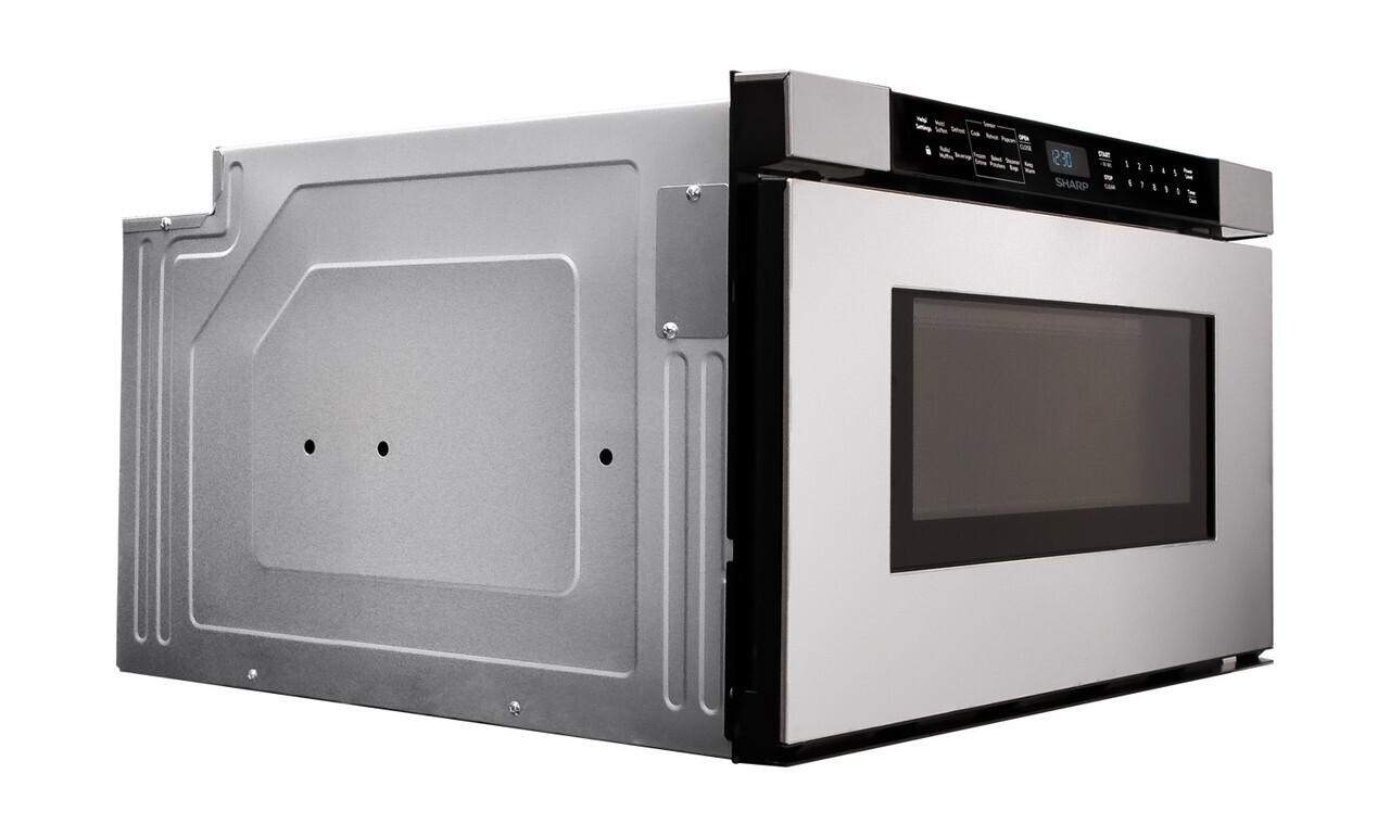 Sharp SMD2440JS 24 in. 1.2 cu. ft. Built-In Stainless Steel Microwave Drawer Oven