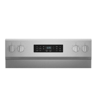 Whirlpool WFES5730SZ 30-inch Electric Range with Air Cooking Technology