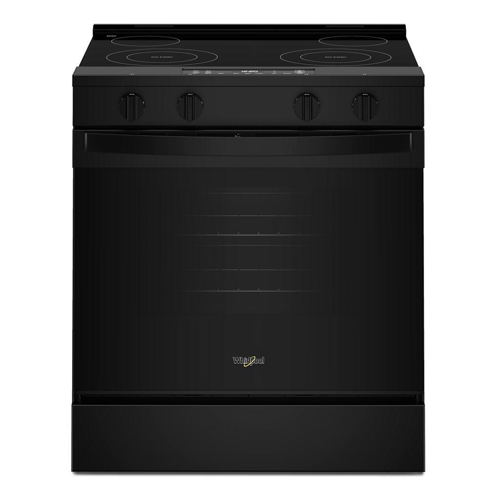Whirlpool WSES3130SB 30-inch Electric Range with No Preheat and Slow Cook Modes