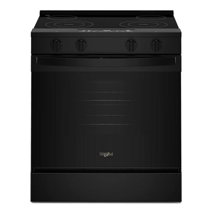 Whirlpool WSES3130SB 30-inch Electric Range with No Preheat and Slow Cook Modes