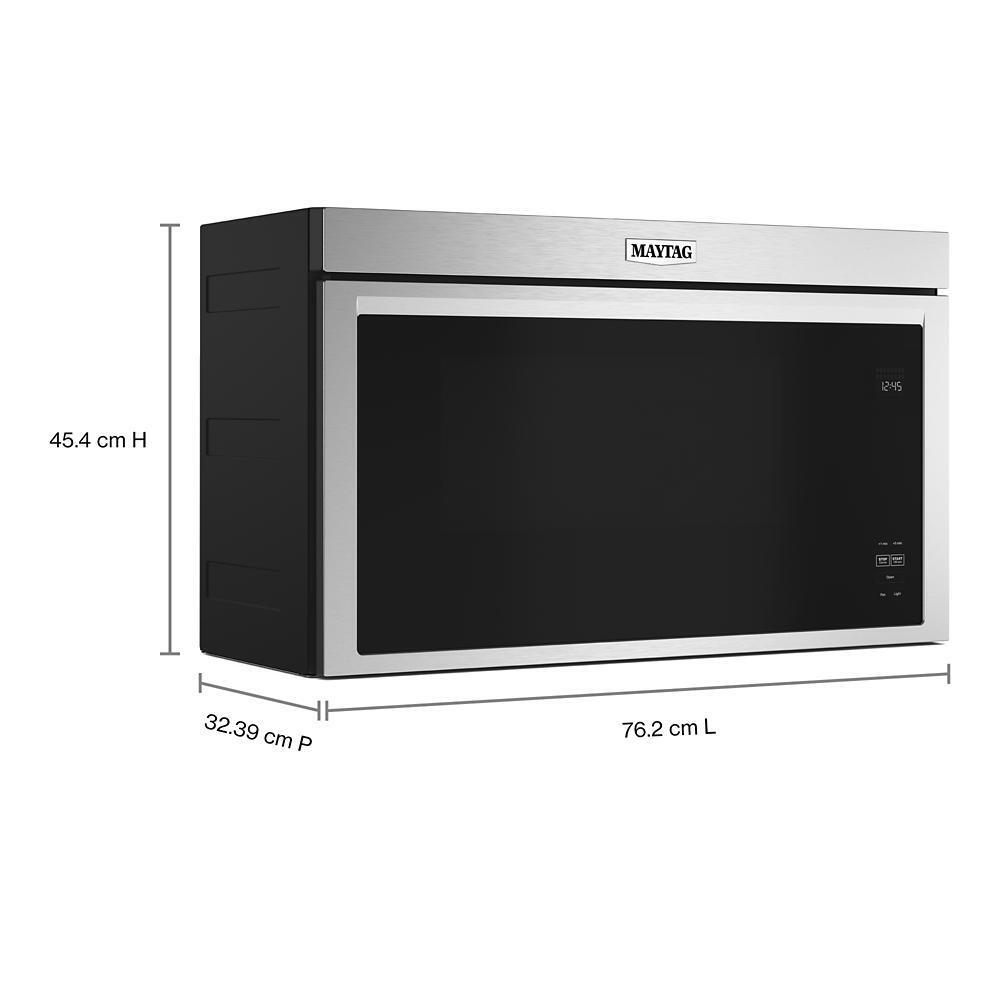 Maytag MMMF6030PZ Over-the-Range Flush Built-In Microwave - 1.1 Cu. Ft.