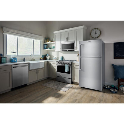 Maytag MRTX5119SZ 30-Inch Wide Top-Freezer Refrigerator with Garage Mode-19 Cu. Ft.