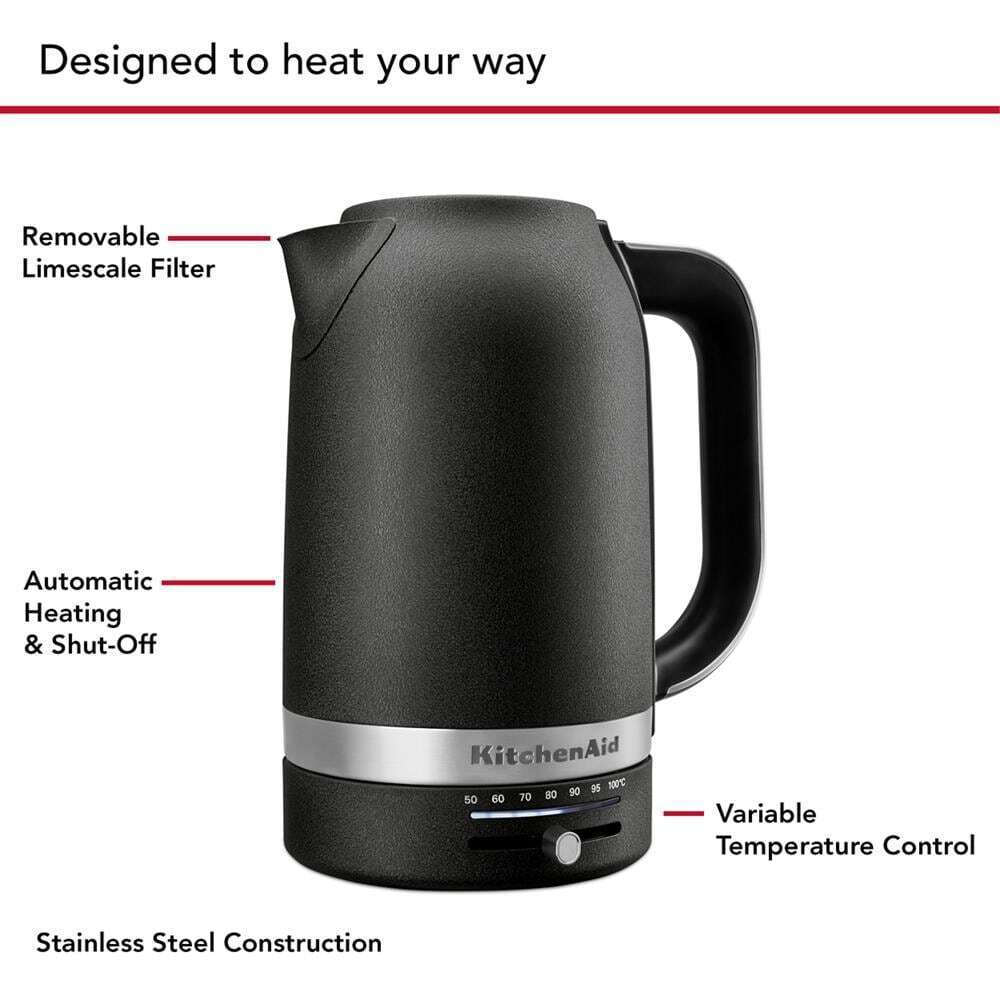 Kitchenaid KEK1701BK 1.7 Liter Electric Kettle