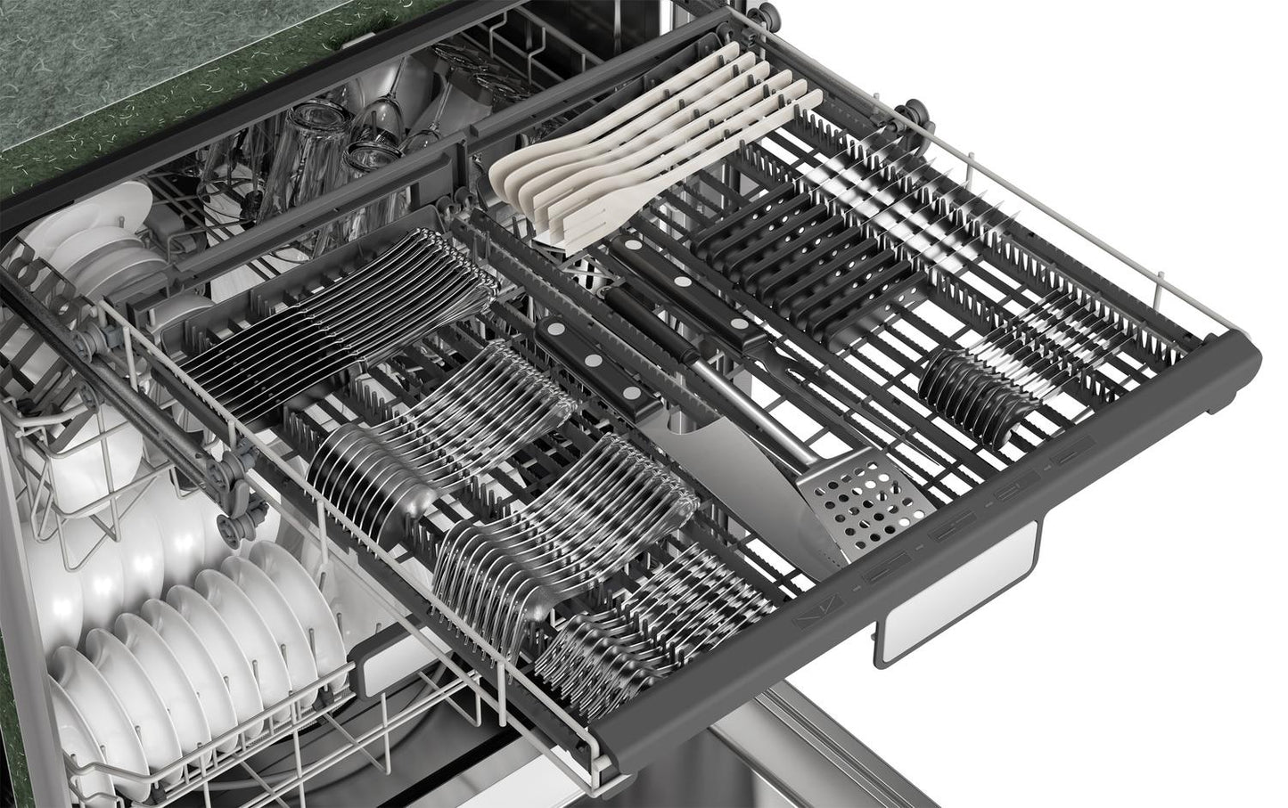 SDW6736MS Sharp 24 in. Stainless Steel 47dB Dishwasher