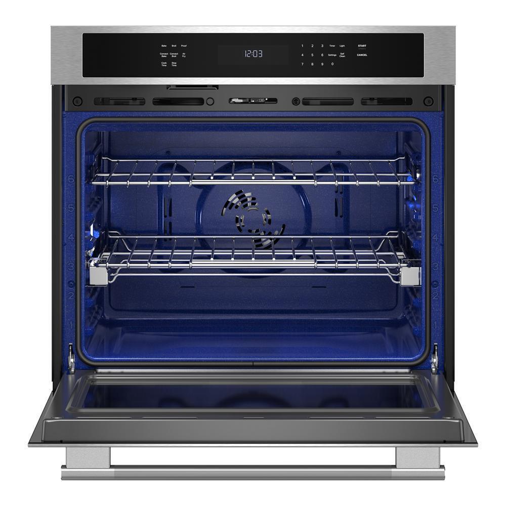 Kitchenaid KOES527SPS 27-inch Electric Single Wall Oven with No Preheat Air Fry Mode - PrintShield™ Finish