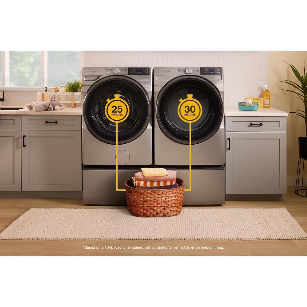 Whirlpool WGD5720RU 7.4 cu. ft. Smart Front Load ENERGY STAR® Gas Dryer with Wrinkle Shield™ Option