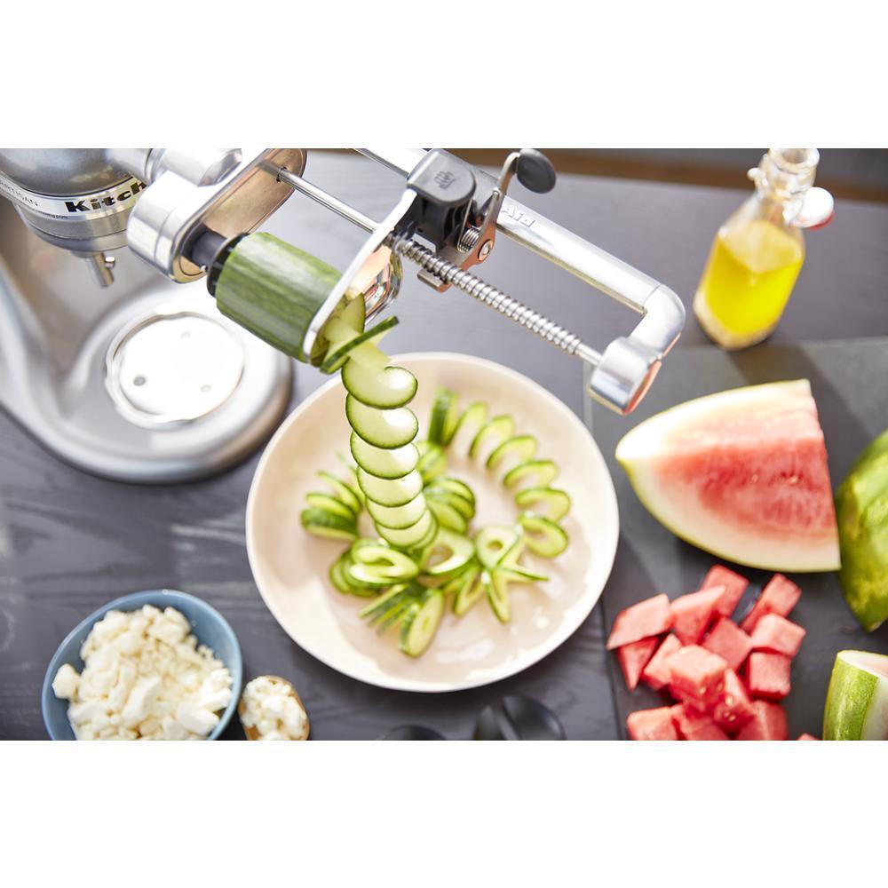 Kitchenaid KSM2APC 7 Blade Spiralizer Plus with Peel, Core and Slice