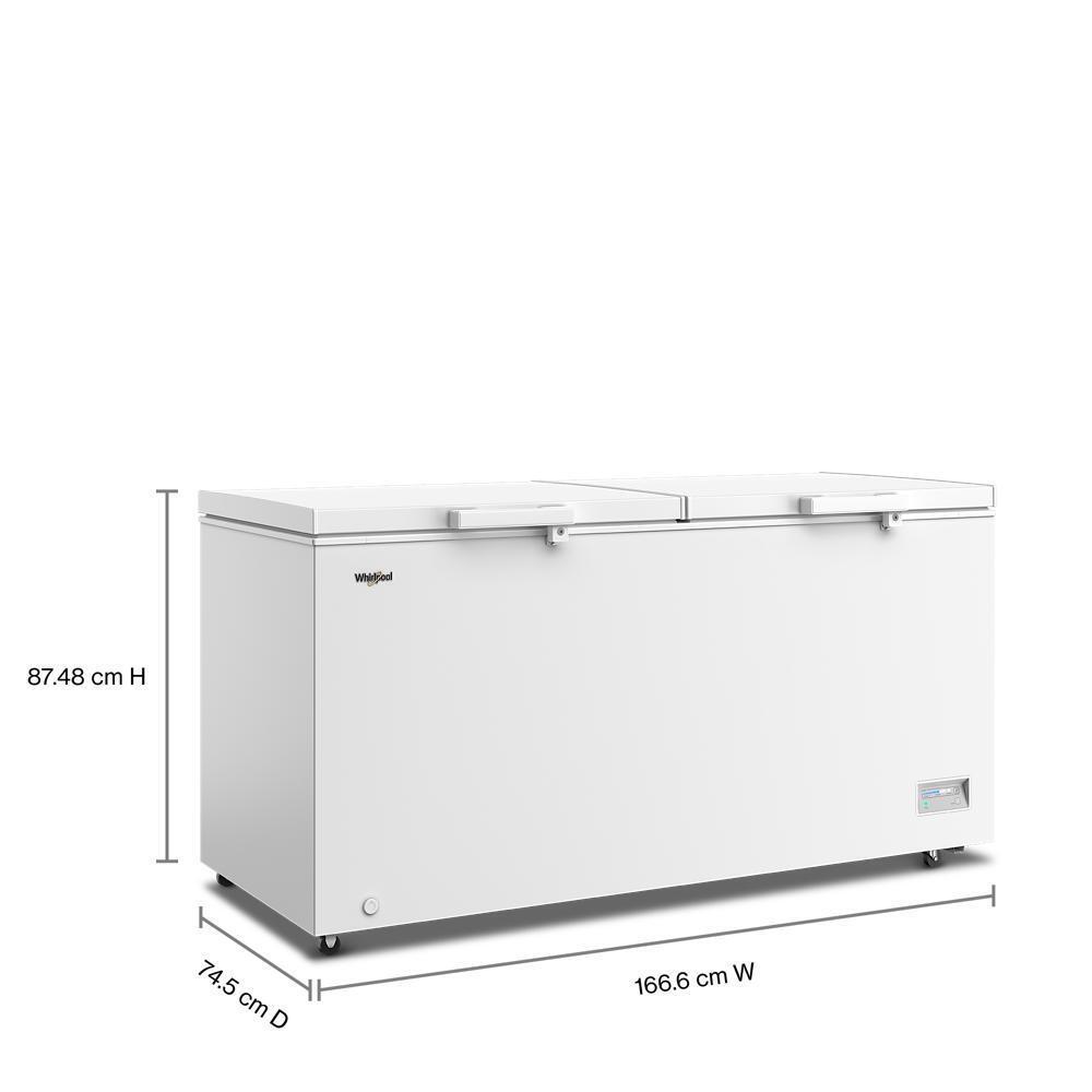 WZCC5519TW Whirlpool® 19 cu. ft. Convertible Freezer-to-Fridge Chest Freezer with 4 Storage Baskets