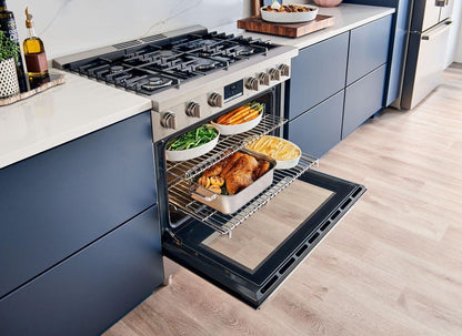 Bosch HGS8655UC 800 Series, Gas freestanding range, 36'', Stainless steel