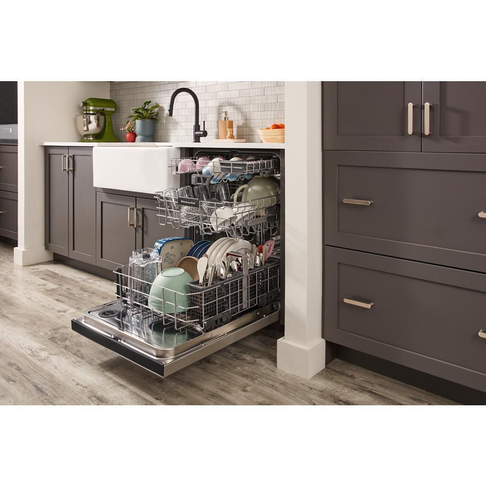 Kitchenaid KDFE304RPS Third Level Jet Rack Dishwasher in PrintShield™ Finish, 41 dBA