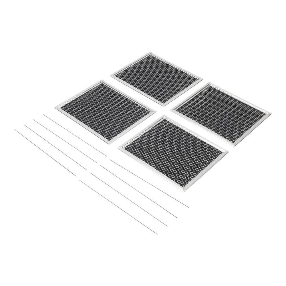 Kitchenaid W11430921 Charcoal Range Hood Recirculation Filter with Clips - Black
