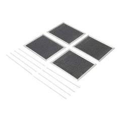 Kitchenaid W11430921 Charcoal Range Hood Recirculation Filter with Clips - Black