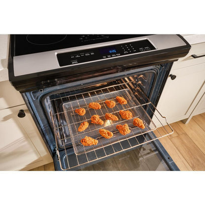 Whirlpool WSIS5030RV 30-inch Induction Range with No Preheat Air Fry