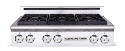 American Range AMERICANRANGELEGENDARSCT364GR Legend 36 Inch Cuisine Rangetop