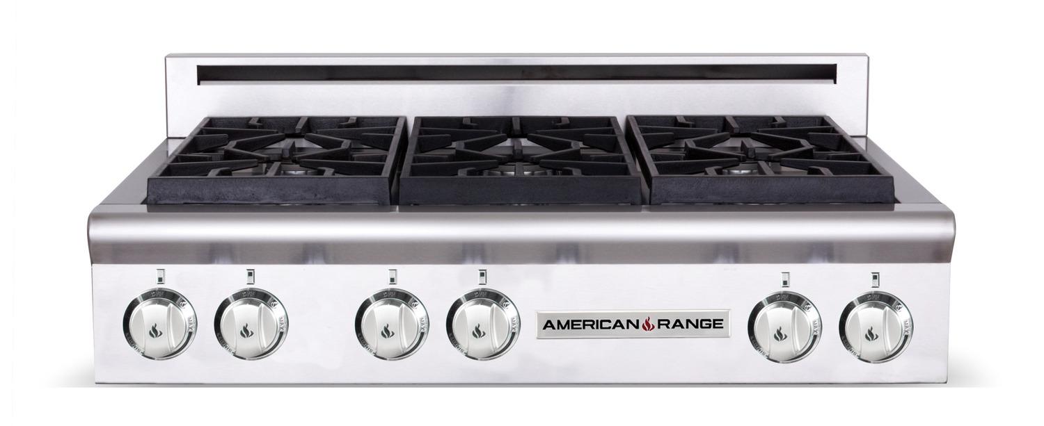 American Range Legend 36 Inch Cuisine Rangetop