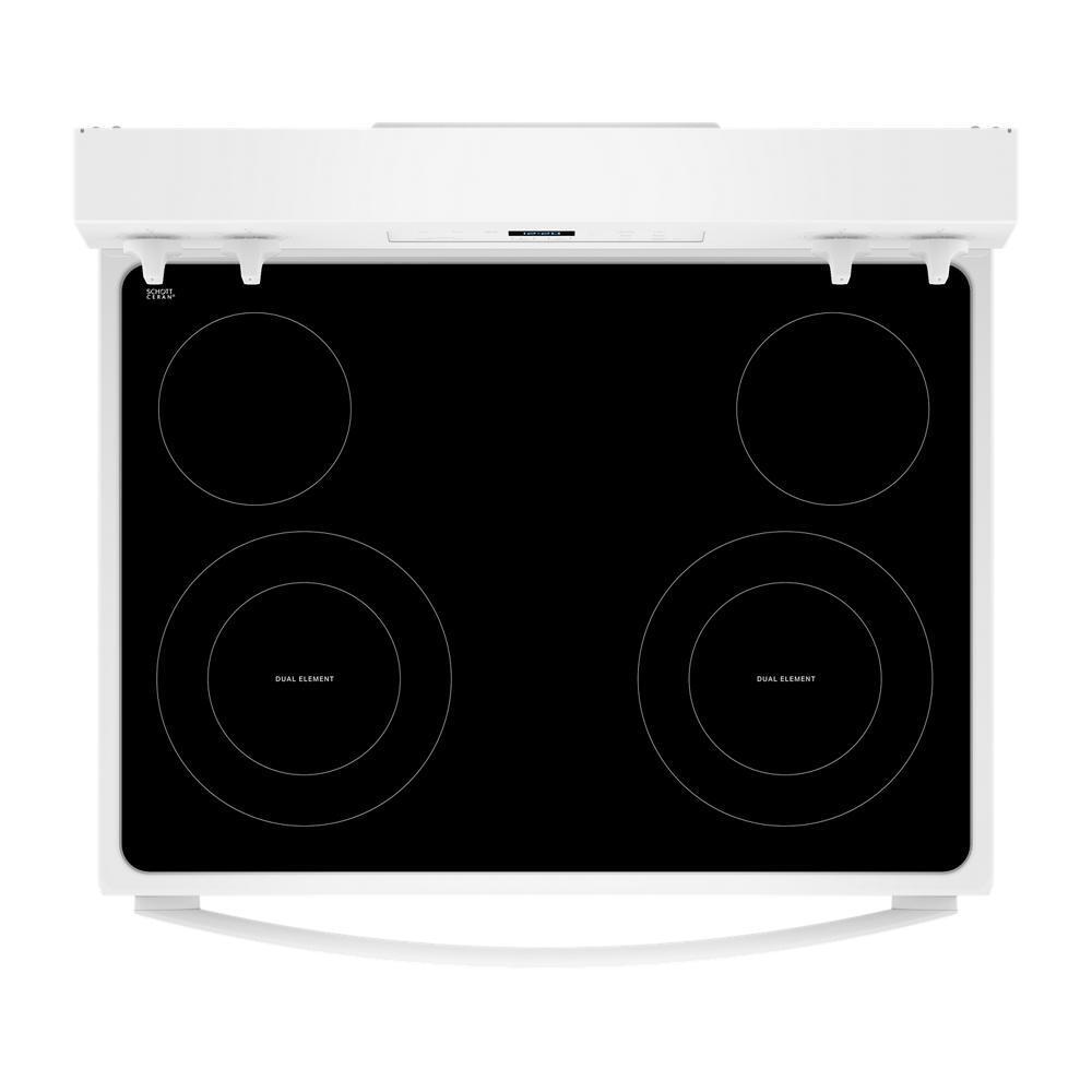 Whirlpool WFES3030RW 30-inch Electric Range with No Preheat Mode