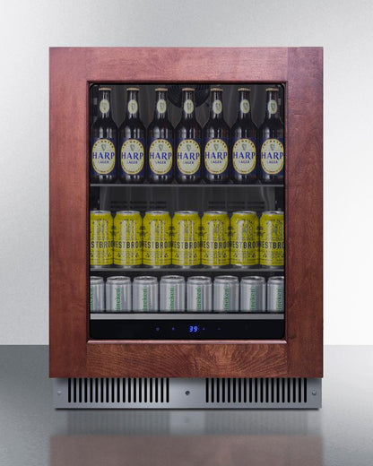 Summit SDHG2443PNRLHD 24" Wide Built-in Beverage Center (panel Not Included)