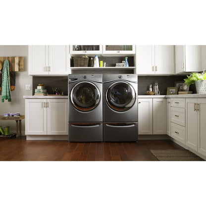 Maytag XHPC155YC 15.5" Pedestal for Front Load Washer and Dryer with Storage