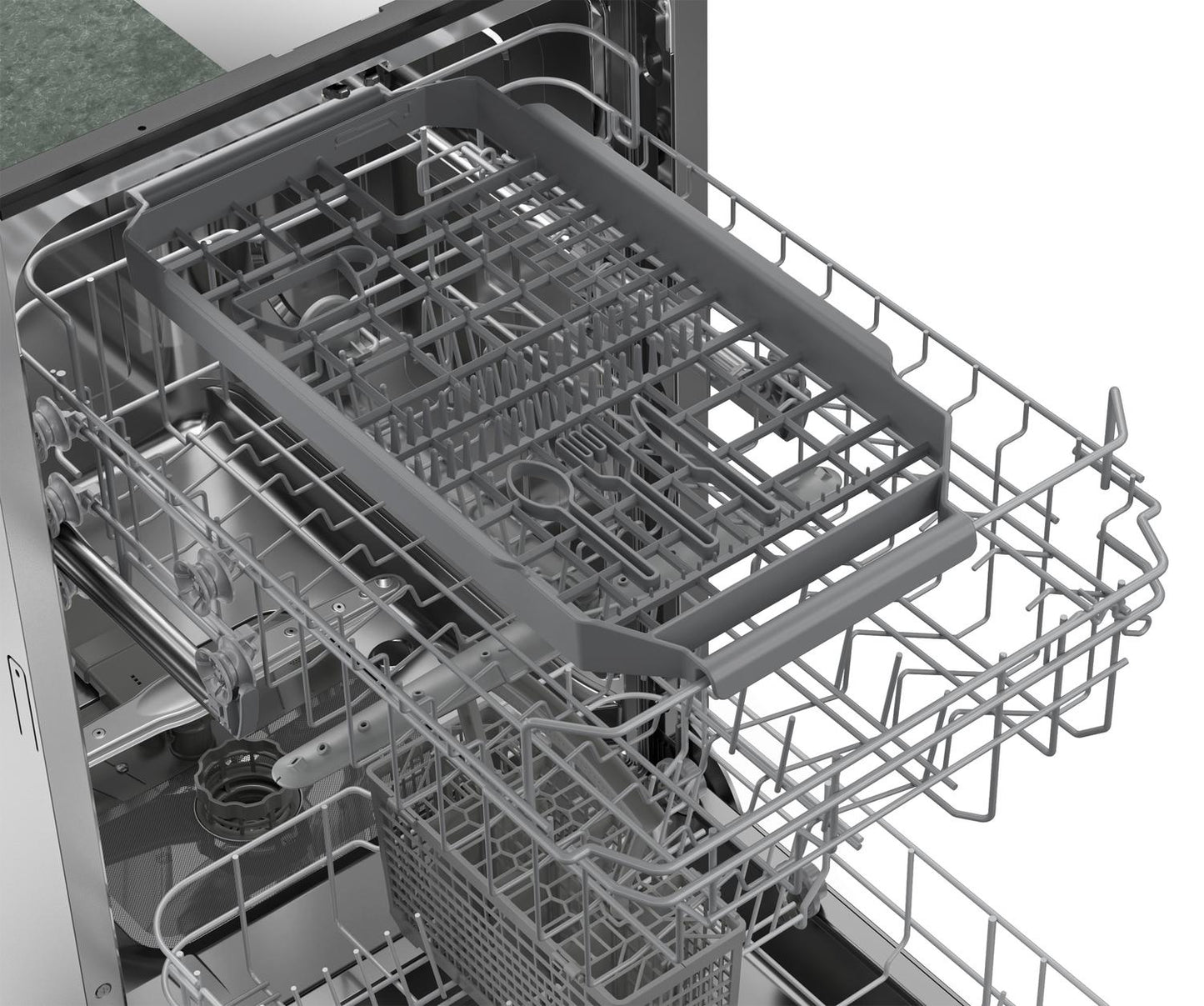Sharp SDW4523MS 18 in. Stainless Steel 47 dB Dishwasher